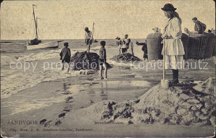Zandvoort Holland Strandvermaken