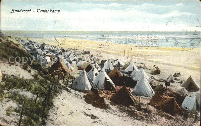 Zandvoort Holland Tentenkamp
