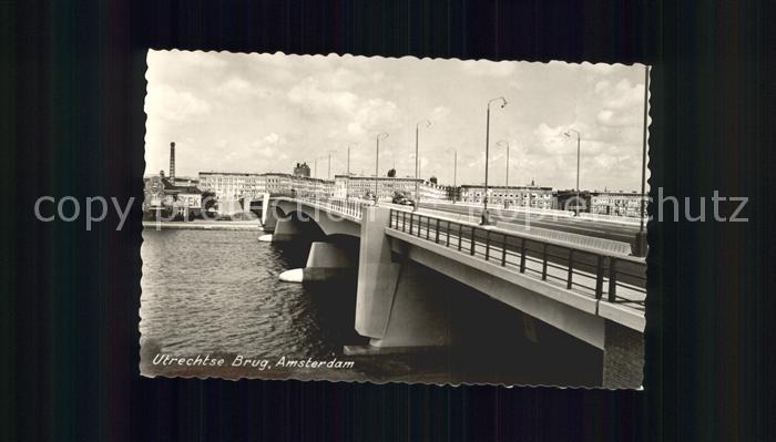 Amsterdam Niederlande Utrechtse Brug