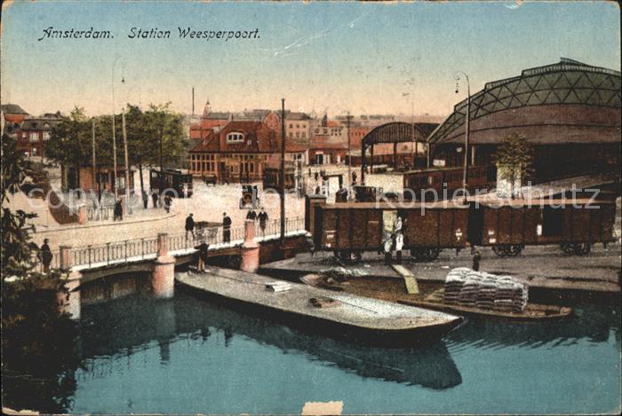 Amsterdam Niederlande Station Weesperpoort