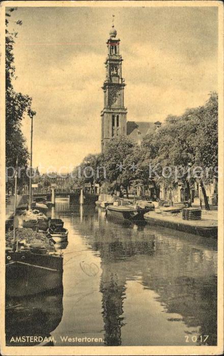 Amsterdam Niederlande Westertoren