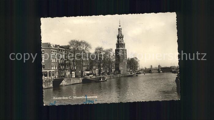 Amsterdam Niederlande Montelbaanstoren