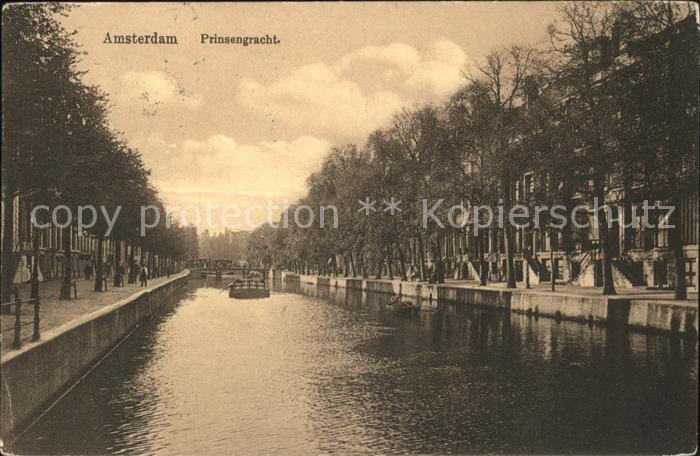 Amsterdam Niederlande Prinsengracht