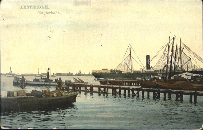Amsterdam Niederlande Ruijterkade