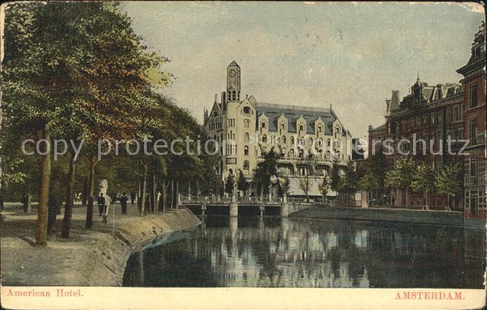 Amsterdam Niederlande American Hotel