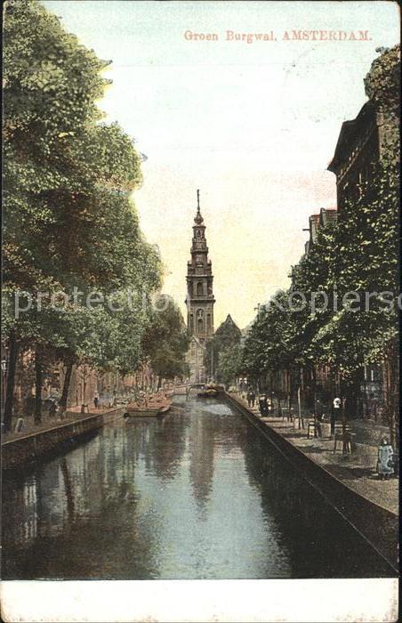 Amsterdam Niederlande Burgwal