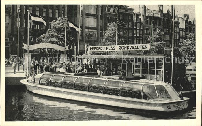 Amsterdam Niederlande Reederij Plas
