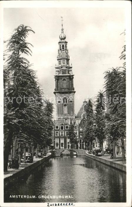 Amsterdam Niederlande Groenburgwal