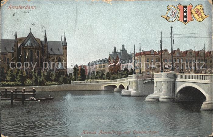 Amsterdam Niederlande Amstelbrug