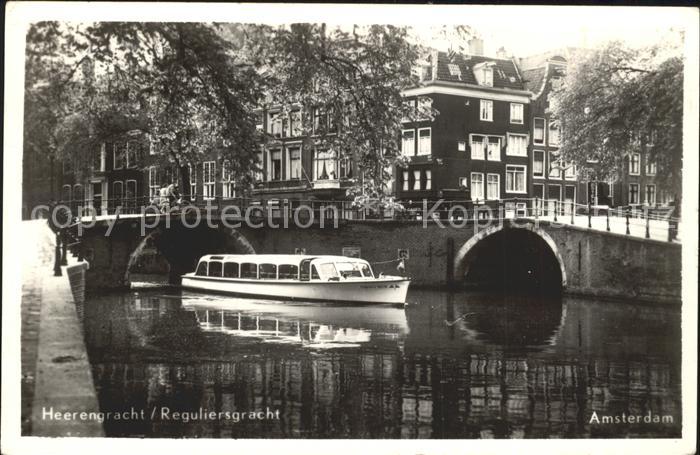 Amsterdam Niederlande Heerengracht Reguliersgracht
