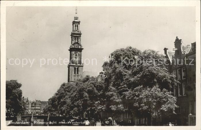 Amsterdam Niederlande Prinsegracht Westertoren