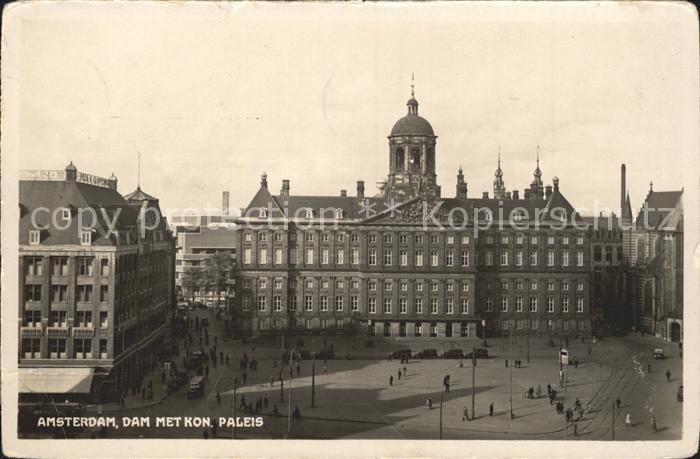 Amsterdam Niederlande Dam Kon Paleis
