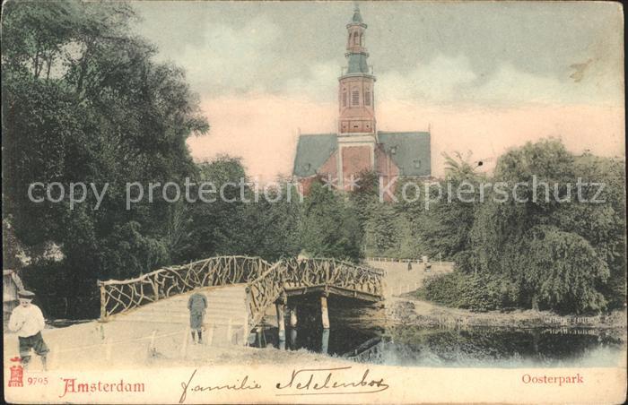 Amsterdam Niederlande Oosterpark