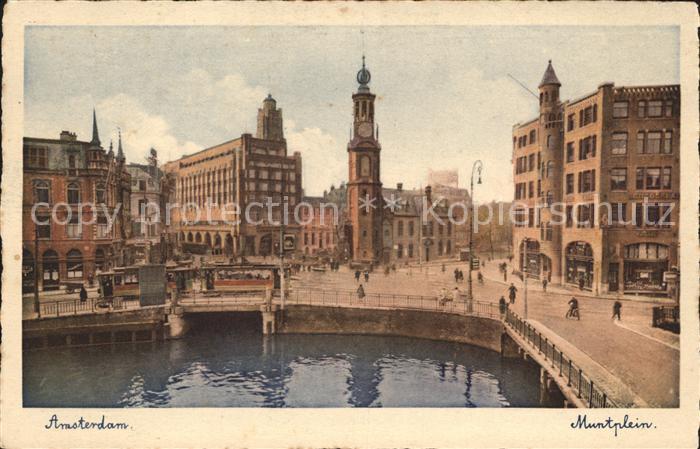 Amsterdam Niederlande Muntplein