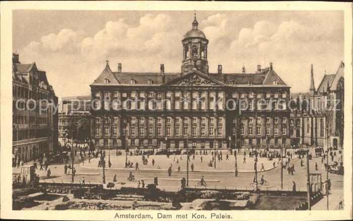 Amsterdam Niederlande Dam Kon Paleis