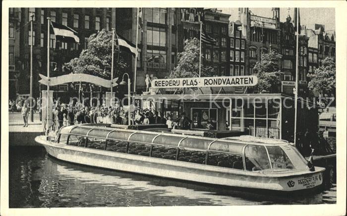 Amsterdam Niederlande Reederij Plas