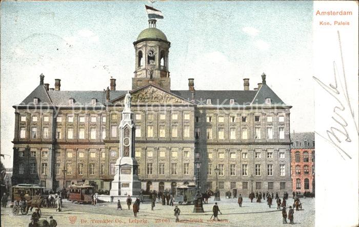 Amsterdam Niederlande Kon Paleis