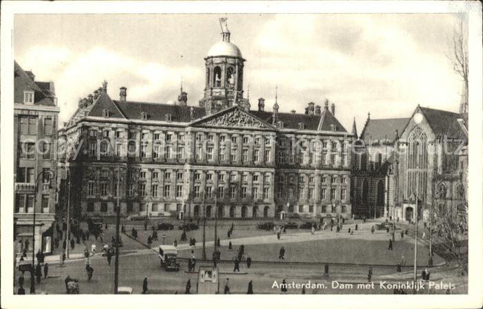Amsterdam Niederlande Dam Koninklijk Paleis