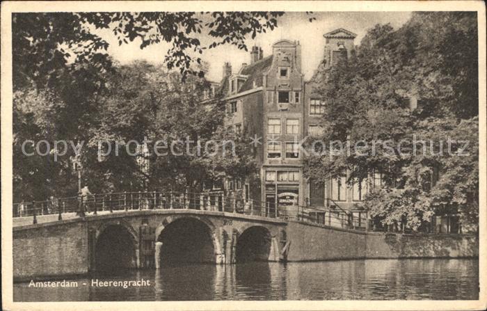 Amsterdam Niederlande Heerengracht