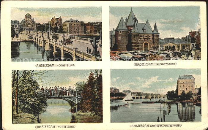 Amsterdam Niederlande Markt Amstel Hotel Vondelpark