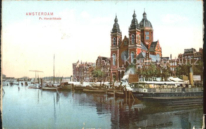 Amsterdam Niederlande Pr Hendrikkade