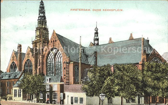 Amsterdam Niederlande Kerksplein