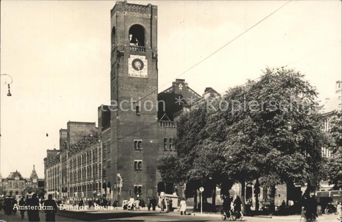 Amsterdam Niederlande Damrak Beurs