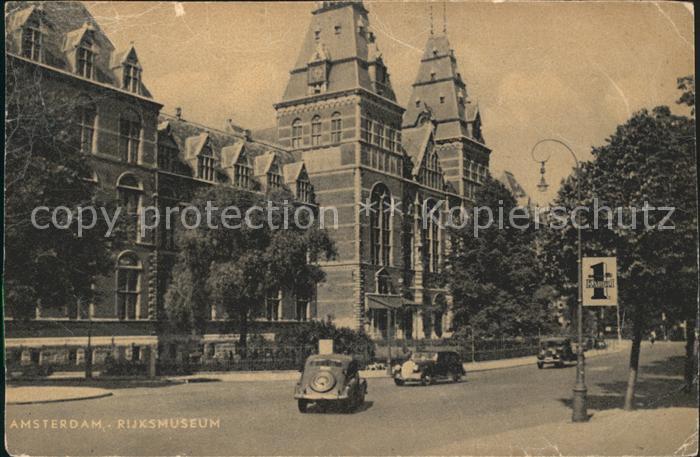 Amsterdam Niederlande Rijksmuseum
