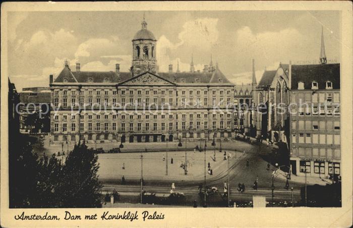 Amsterdam Niederlande Dam Koninkijk Paleis