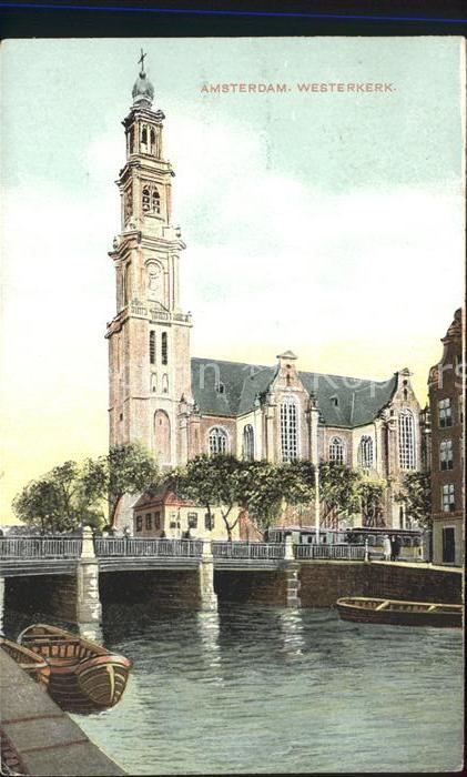 Amsterdam Niederlande Westerkerk