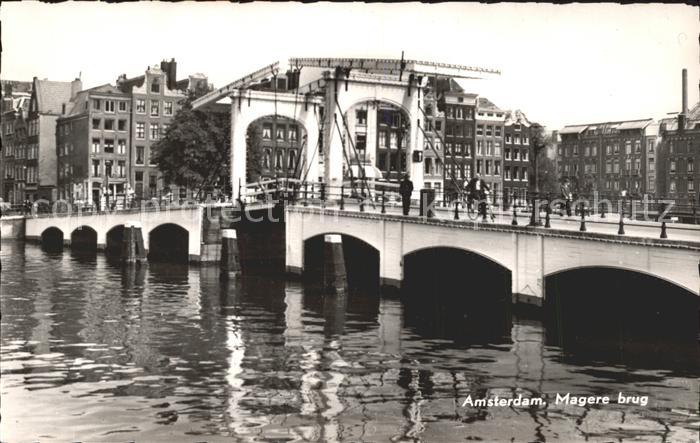 Amsterdam Niederlande Magere Brug