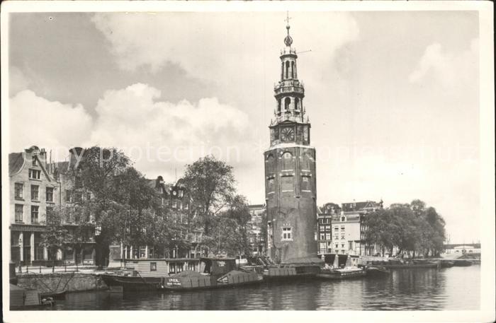 Amsterdam Niederlande Schans Montelbaanstoren