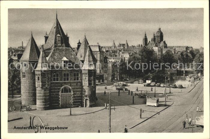 Amsterdam Niederlande Waaggebouw