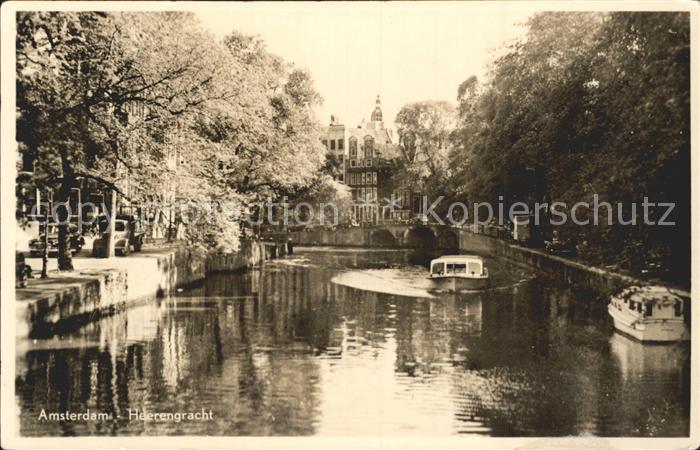 Amsterdam Niederlande Heerengracht