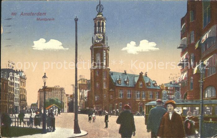 Amsterdam Niederlande Muntplein