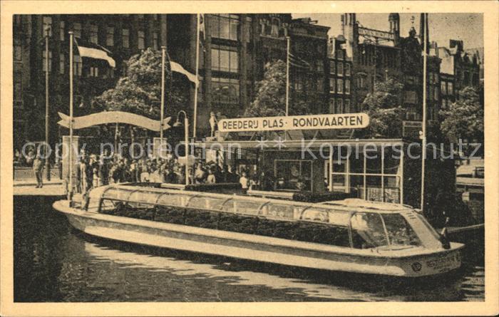 Amsterdam Niederlande Reederij Plas