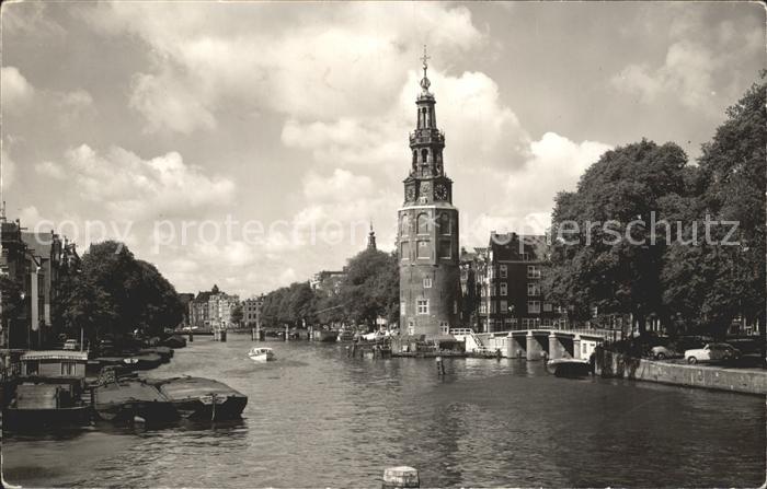 Amsterdam Niederlande Montelbaanstoren