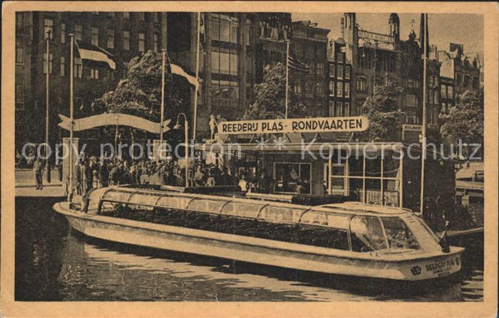 Amsterdam Niederlande Reederij Plas
