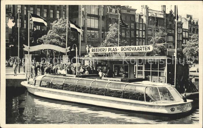 Amsterdam Niederlande Reederij Plas