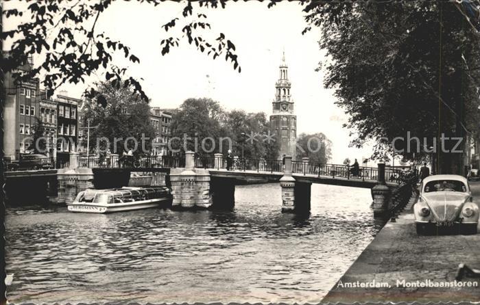 Amsterdam Niederlande Montelbaanstoren