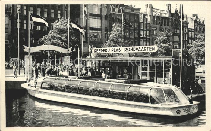 Amsterdam Niederlande Reederij Plas