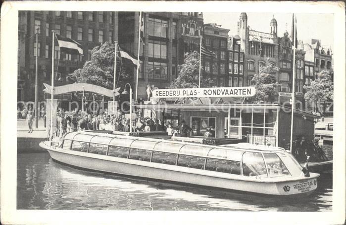 Amsterdam Niederlande Reederij Plas