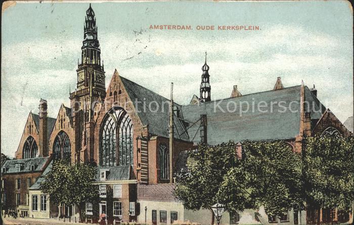 Amsterdam Niederlande Kerksplein