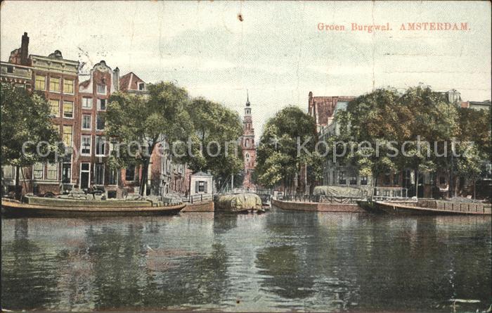 Amsterdam Niederlande Burgwal