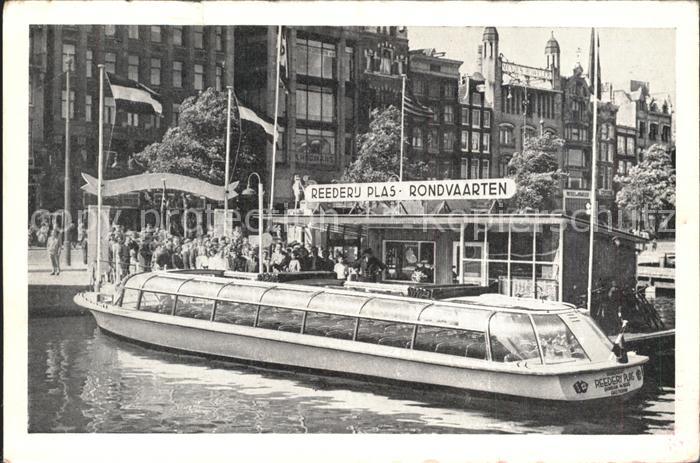 Amsterdam Niederlande Reederij Plas