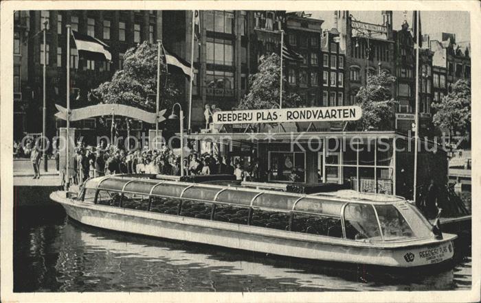 Amsterdam Niederlande Reederij Plas