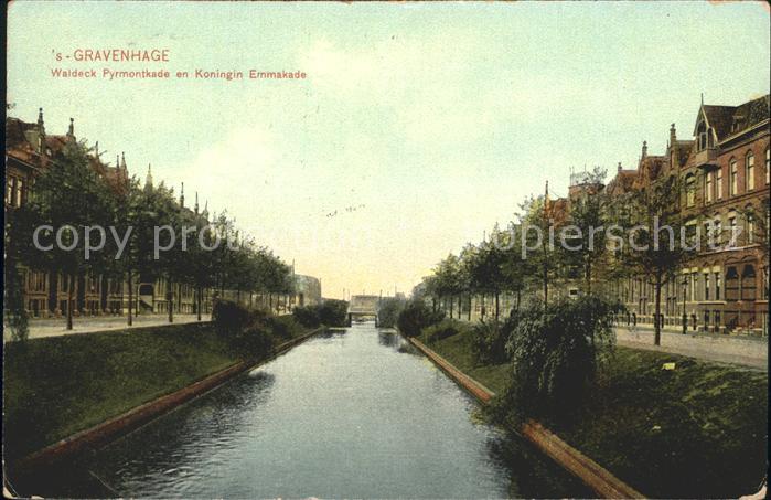 s-Gravenhage Waldeck Pyrmontkade en Koningin Emmakade