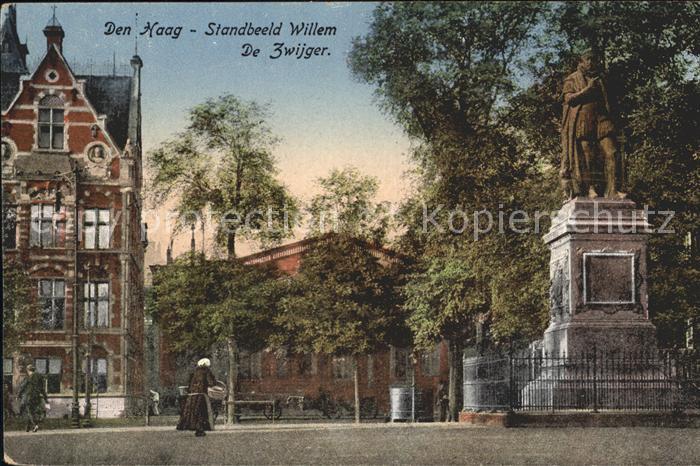 Den Haag Standbeeld Willem De Zwijger Statue