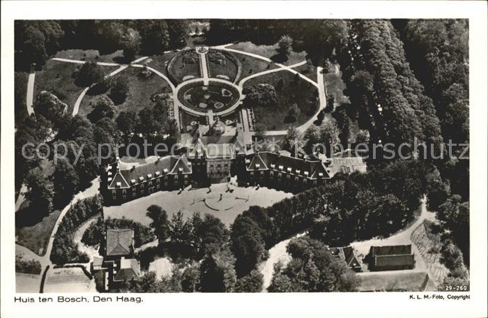 Den Haag Huis ten Bosch Luchtfoto