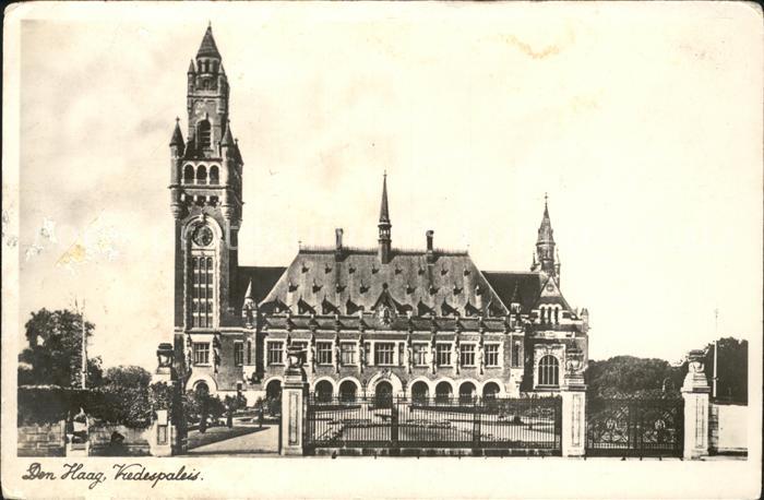 Den Haag Vredespaleis Friedenspalast